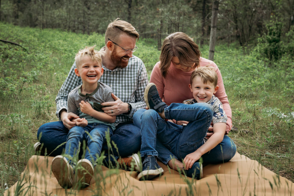 Spokane Family Photography with Kids 