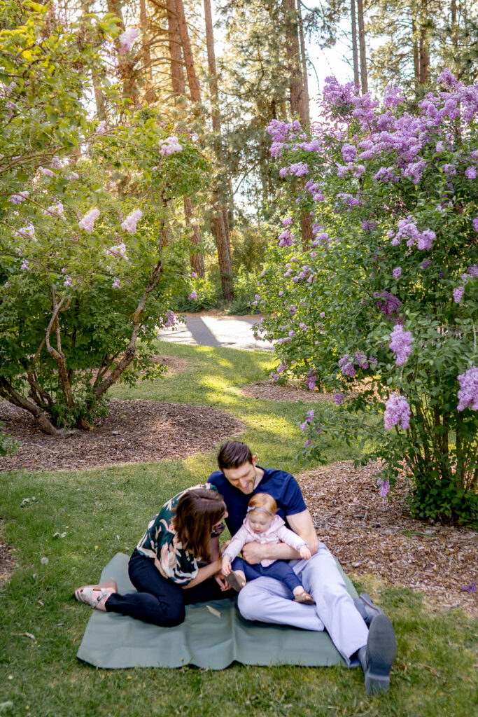 Spokane Lilac Garden Spring Mini Sessions 2026 | Family Photographer
